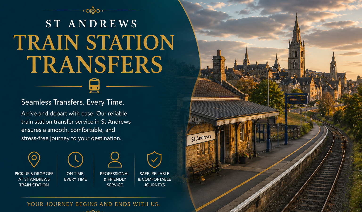 St Andrews Train Station Transfers